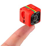 Mini Camera Spion iUni SQ11, Full HD 1080p, Audio Video, Night Vision, TV-Out, Red